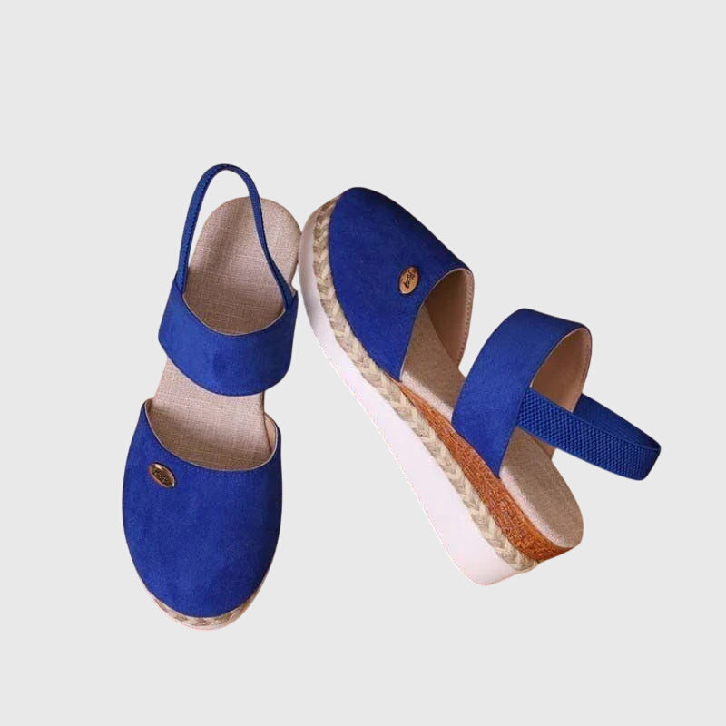 Robyn | Espadrille Strap Wedge Sandals