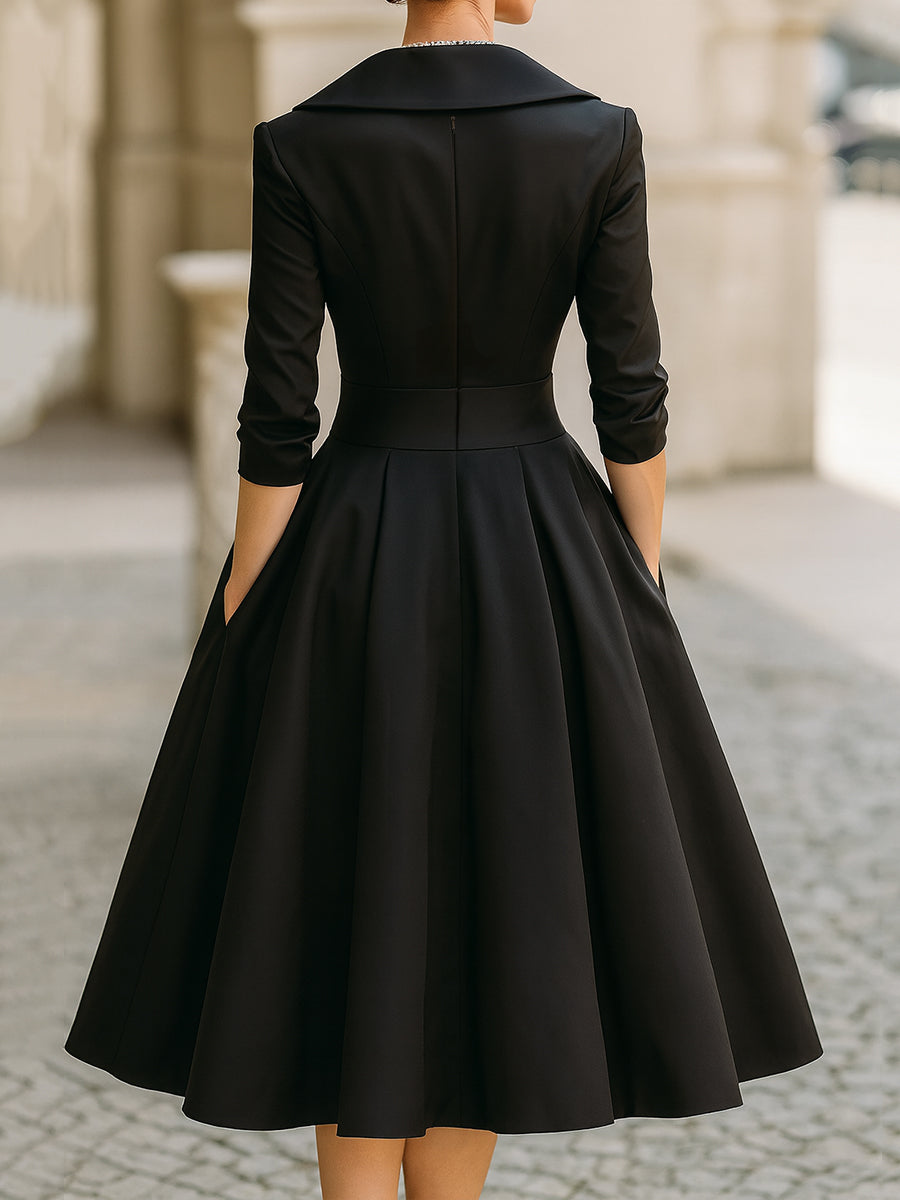 Antonia Elegant Midi Dress