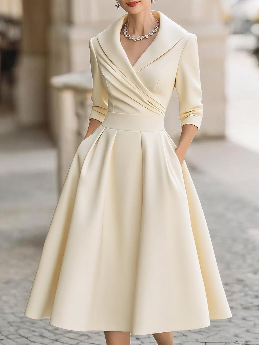 Antonia Elegant Midi Dress