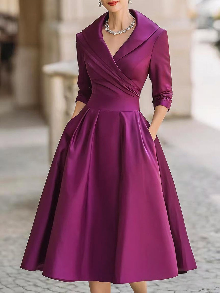 Antonia Elegant Midi Dress