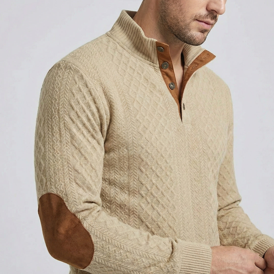 Crown | Men's Classic High Collar Pullover