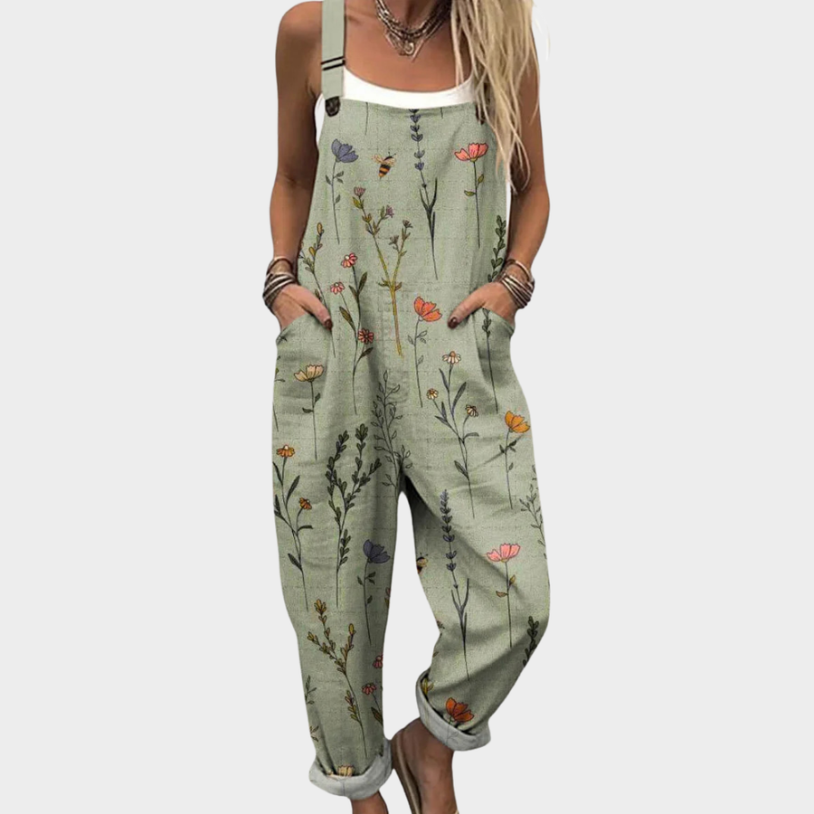 Anne | Relaxed Patterned Jumpsuit