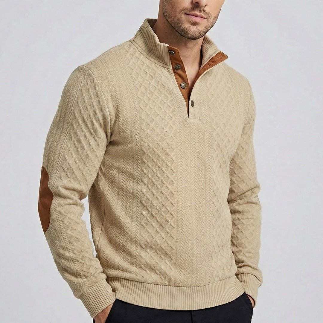Crown | Men's Classic High Collar Pullover