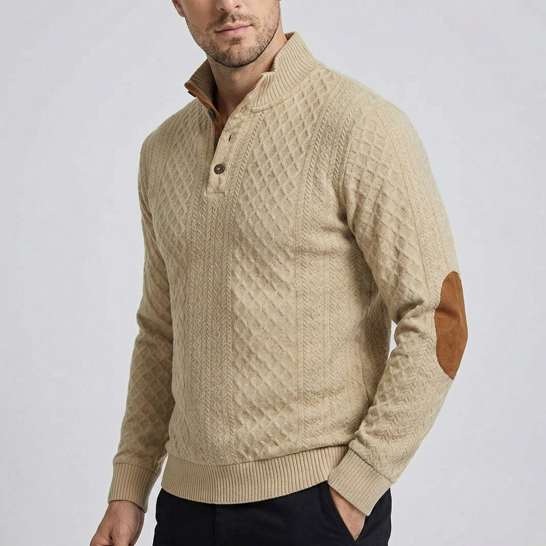 Crown | Men's Classic High Collar Pullover