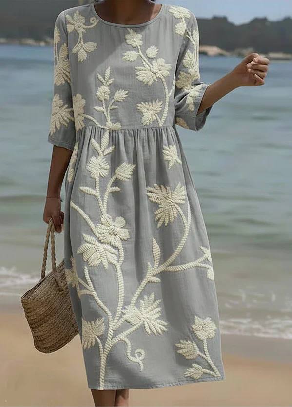 Sydney | Elegant Floral Printed Dress