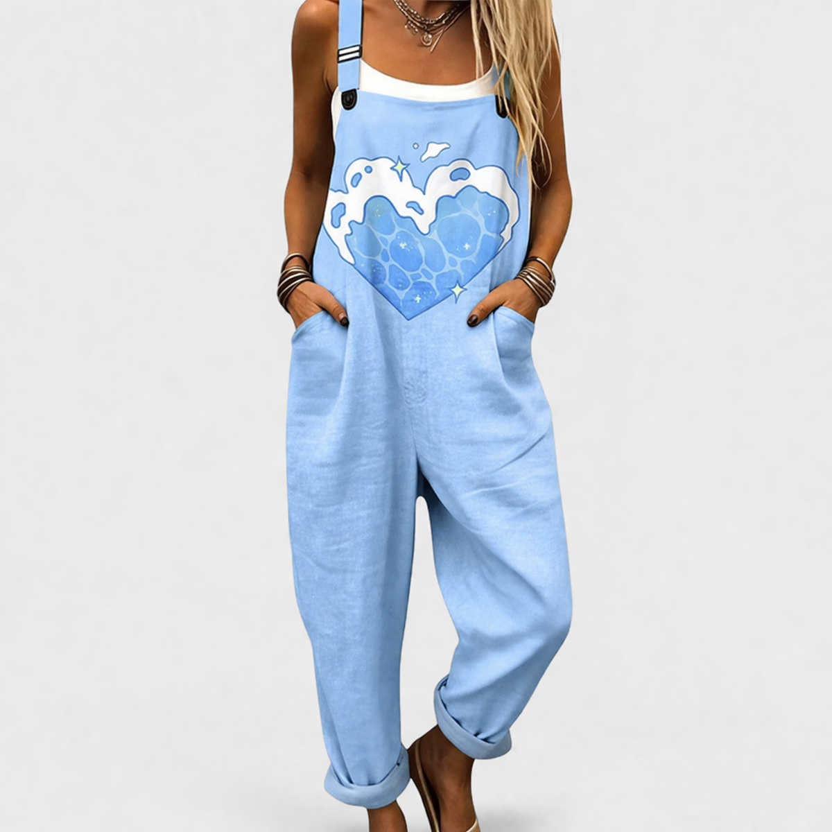 Nancy | Relaxed Patterned Jumpsuit