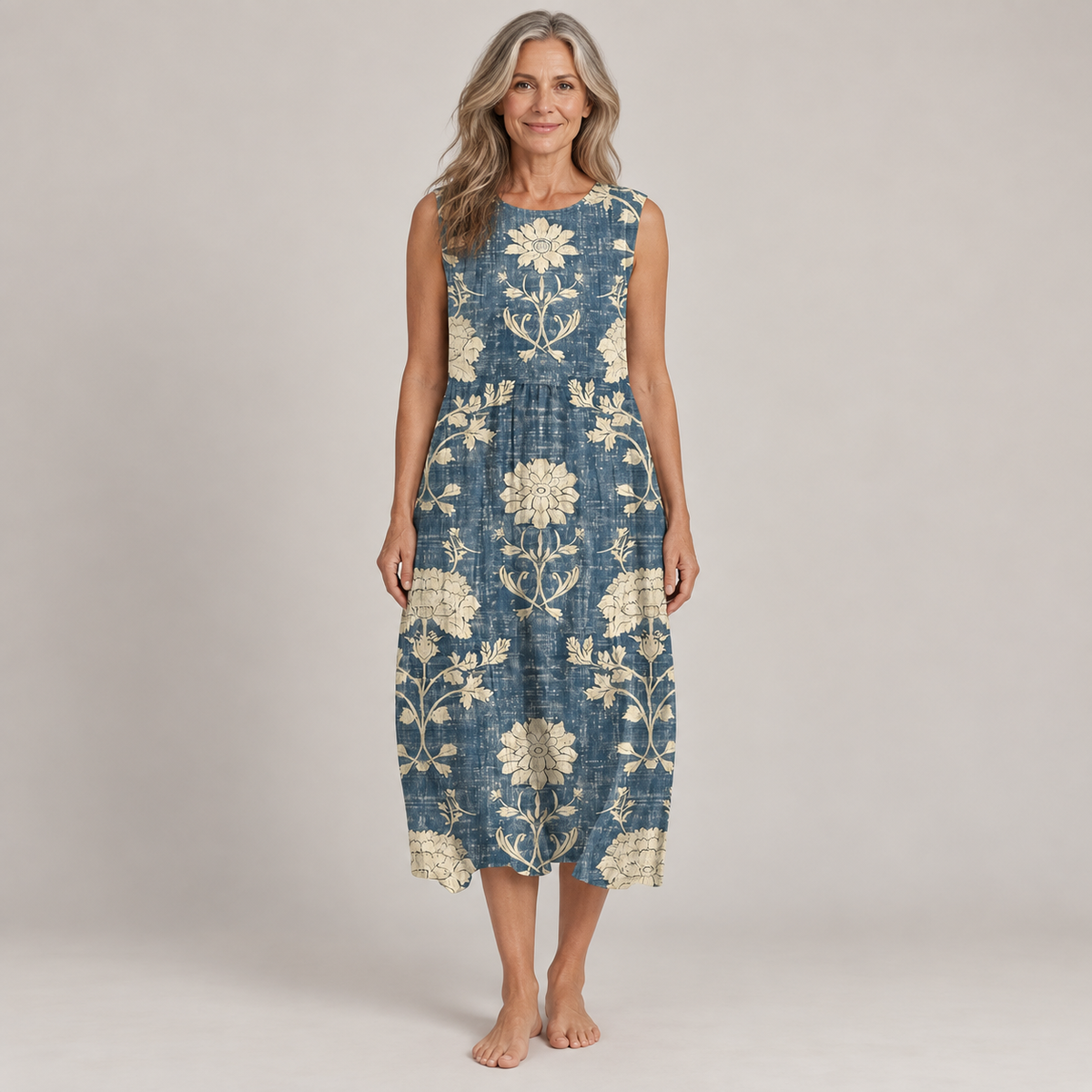 Juliette | Artistic Relaxed Midi Dress