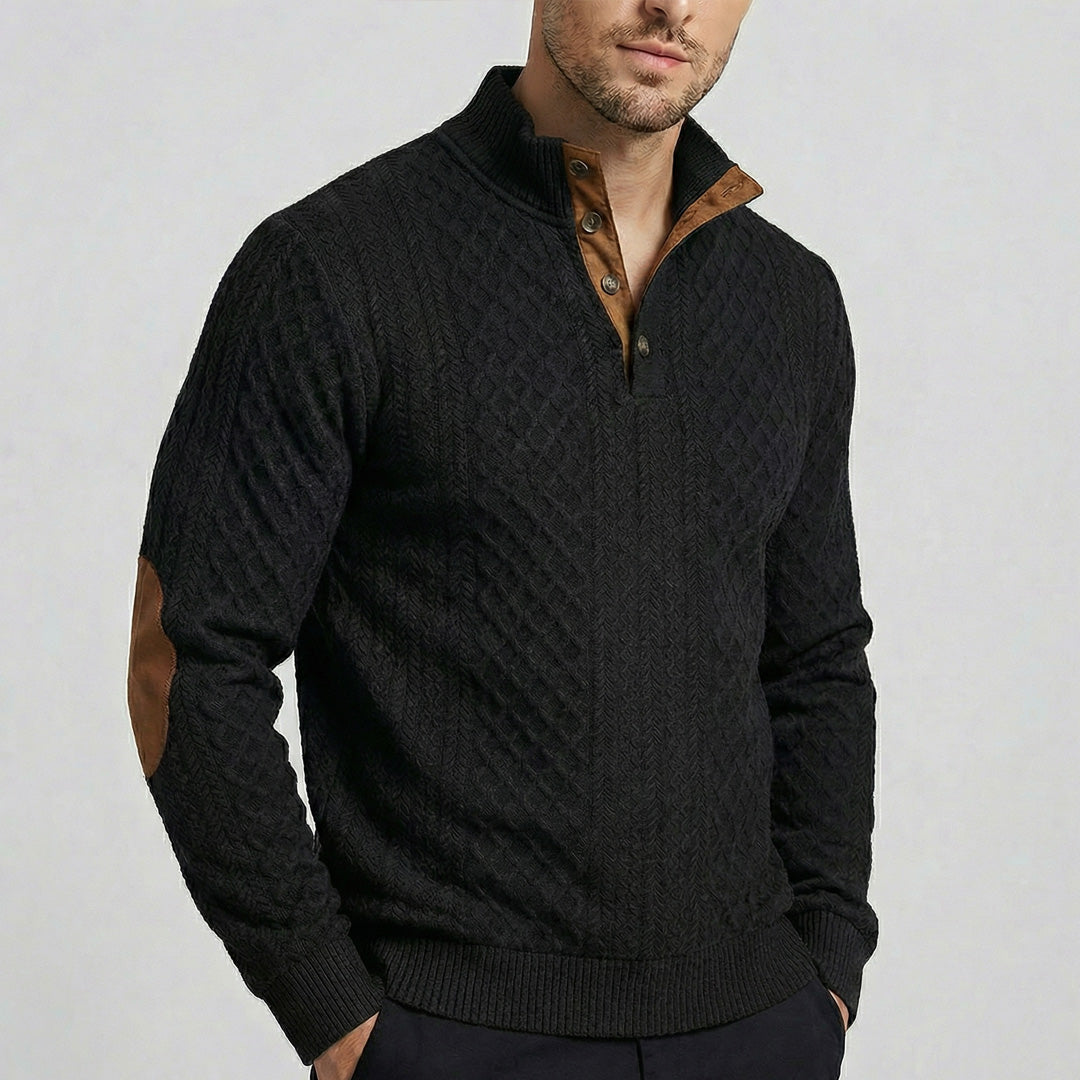 Crown | Men's Classic High Collar Pullover
