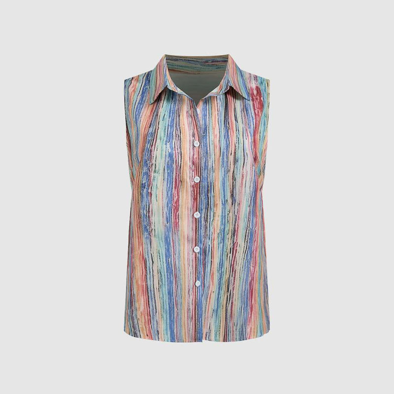 Colourful Striped Tank Top