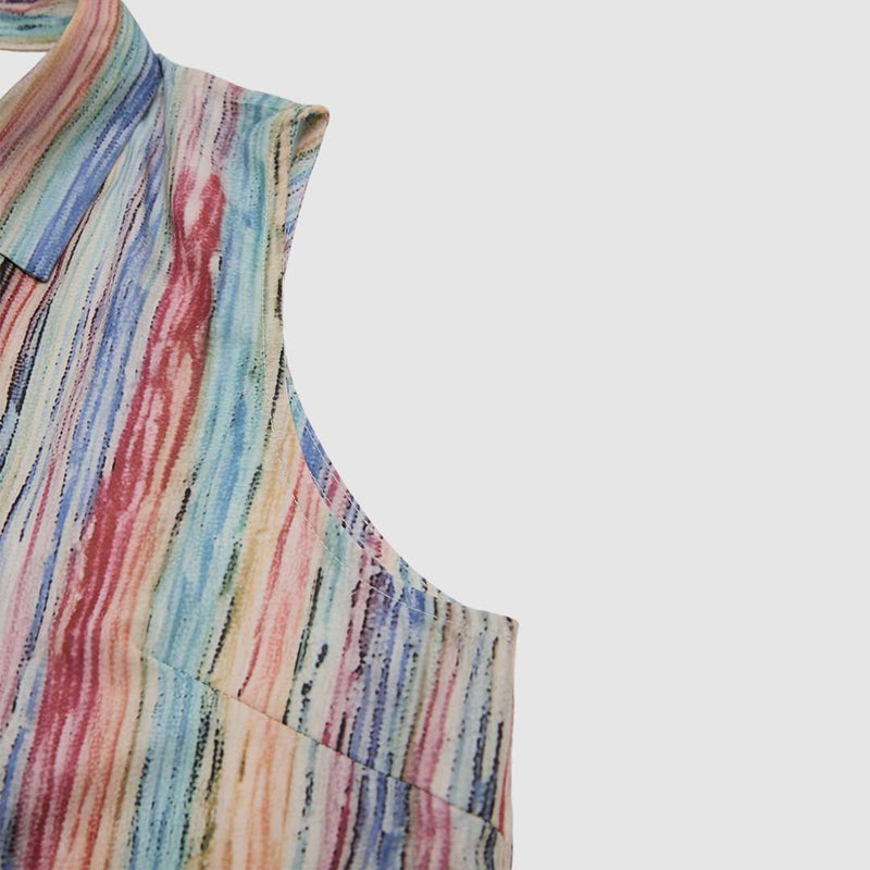 Colourful Striped Tank Top