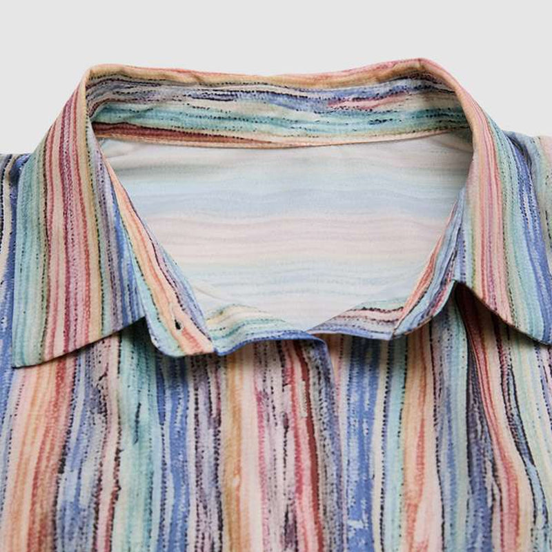 Colourful Striped Tank Top