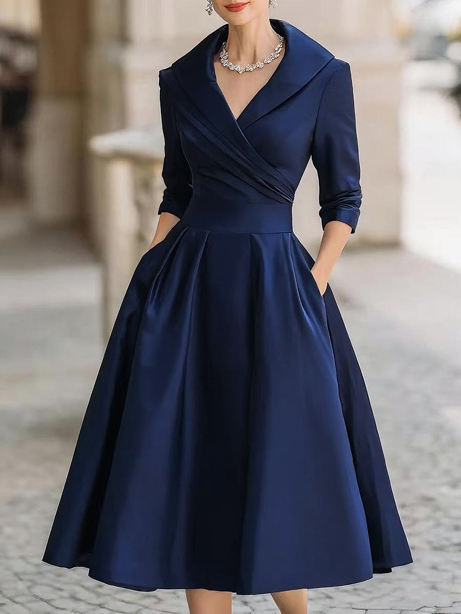 Antonia Elegant Midi Dress