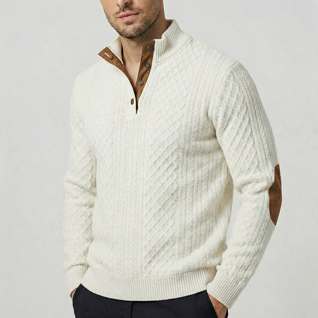 Crown | Men's Classic High Collar Pullover