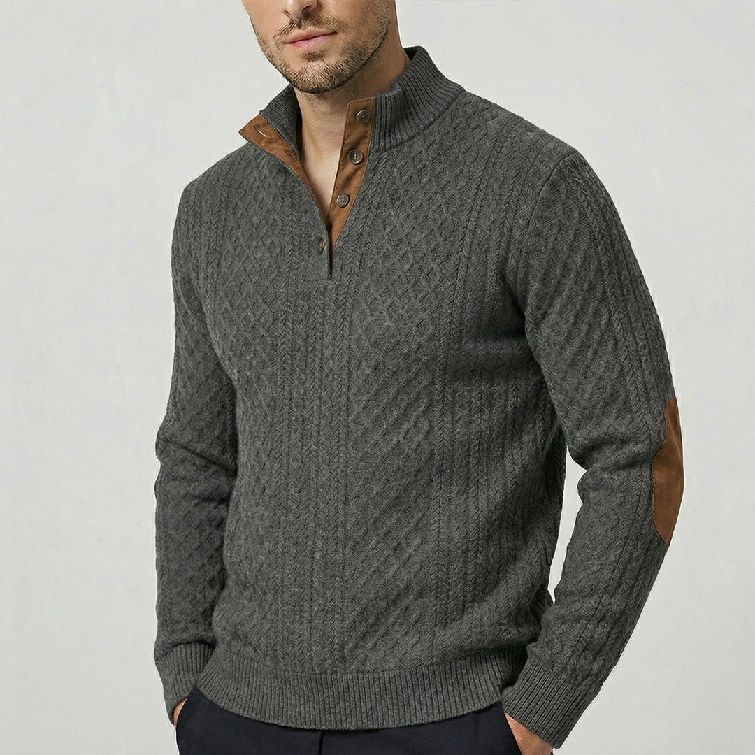 Crown | Men's Classic High Collar Pullover
