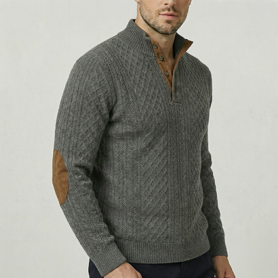 Crown | Men's Classic High Collar Pullover