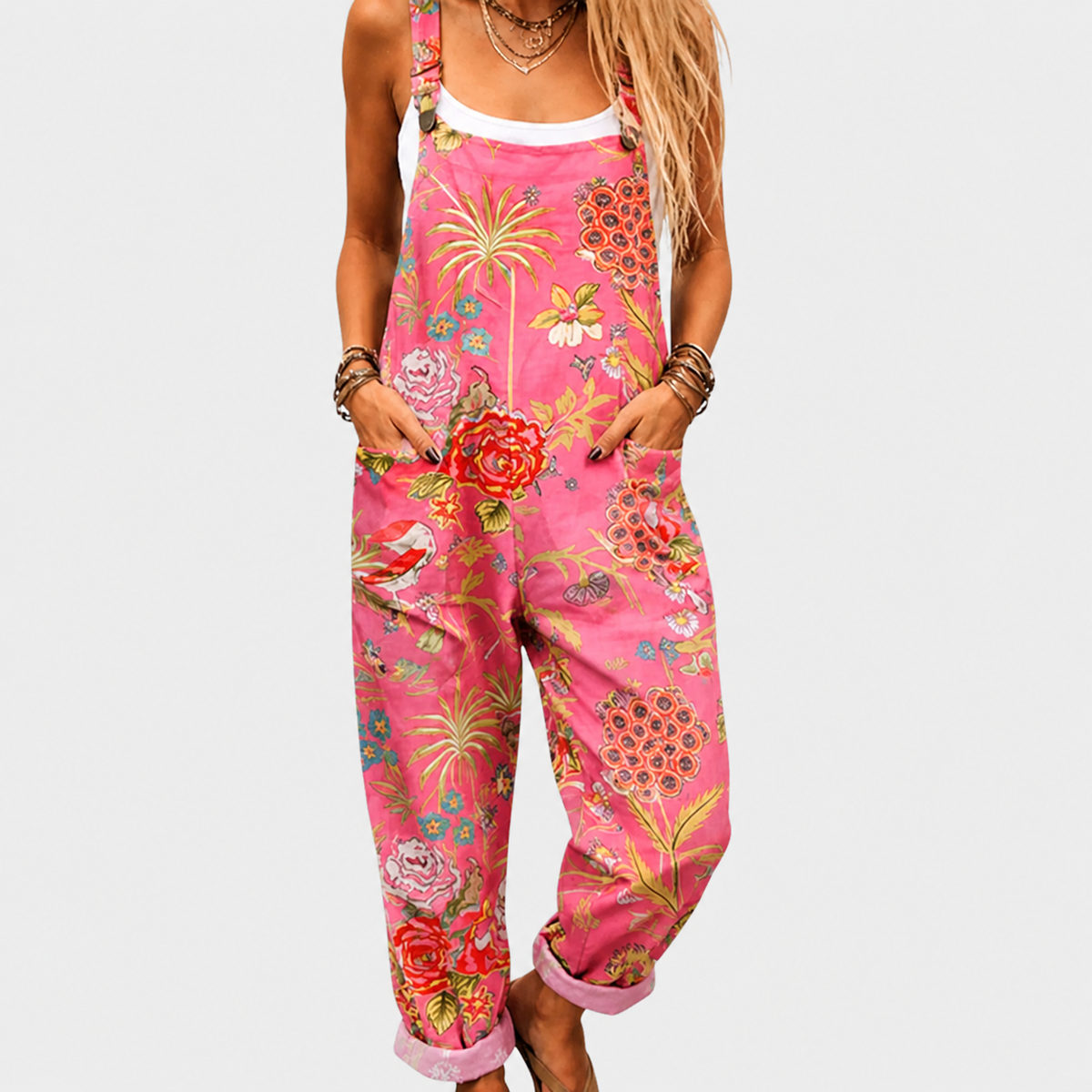 Iris | Relaxed Patterned Jumpsuit