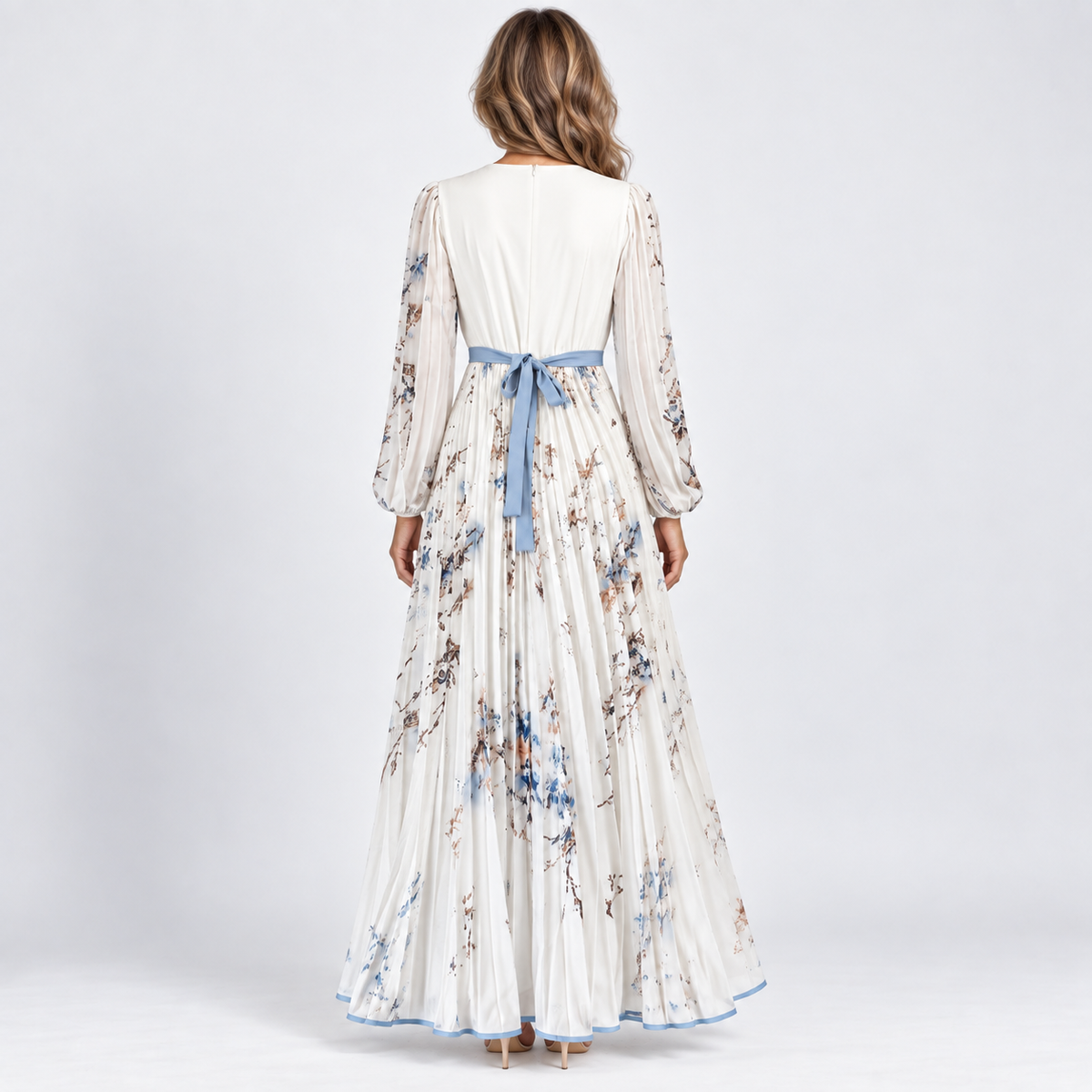 Evelina | Elegant Floral Maxi Dress