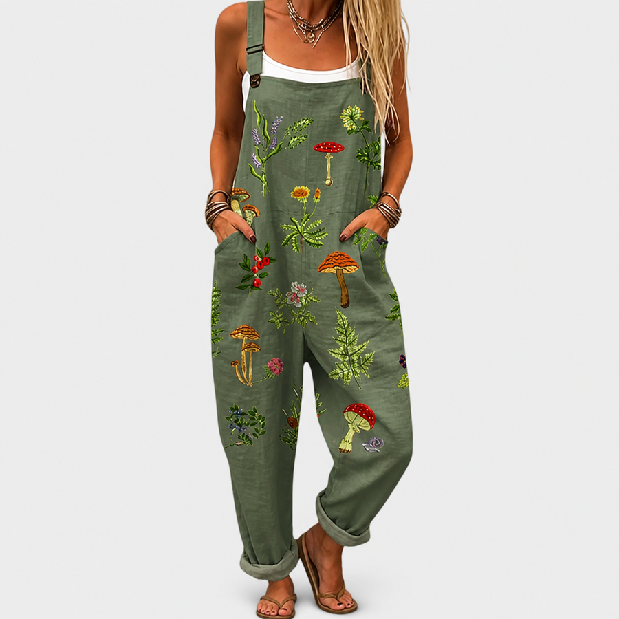 Joan | Relaxed Patterned Jumpsuit