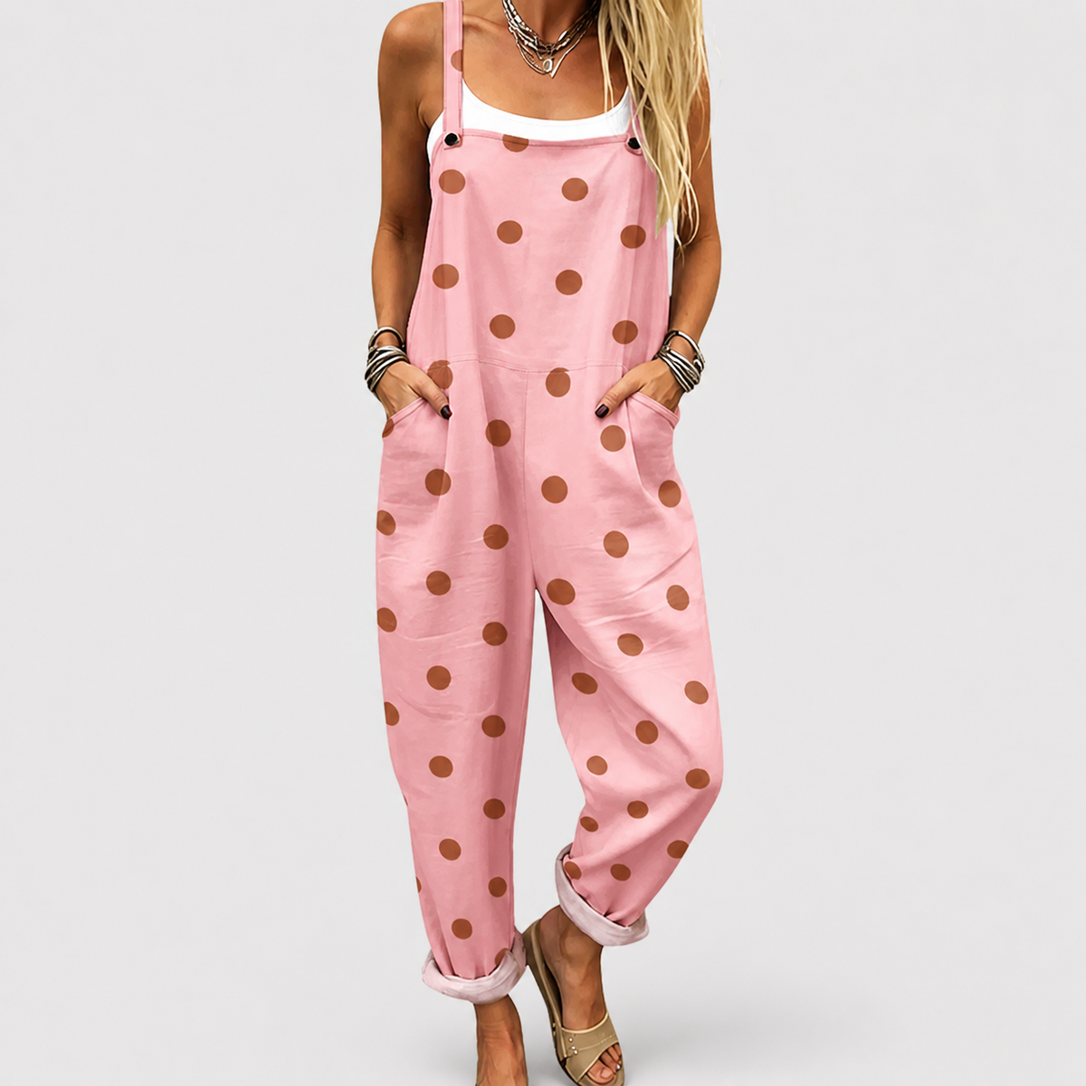 Nadine | Relaxed Patterned Jumpsuit