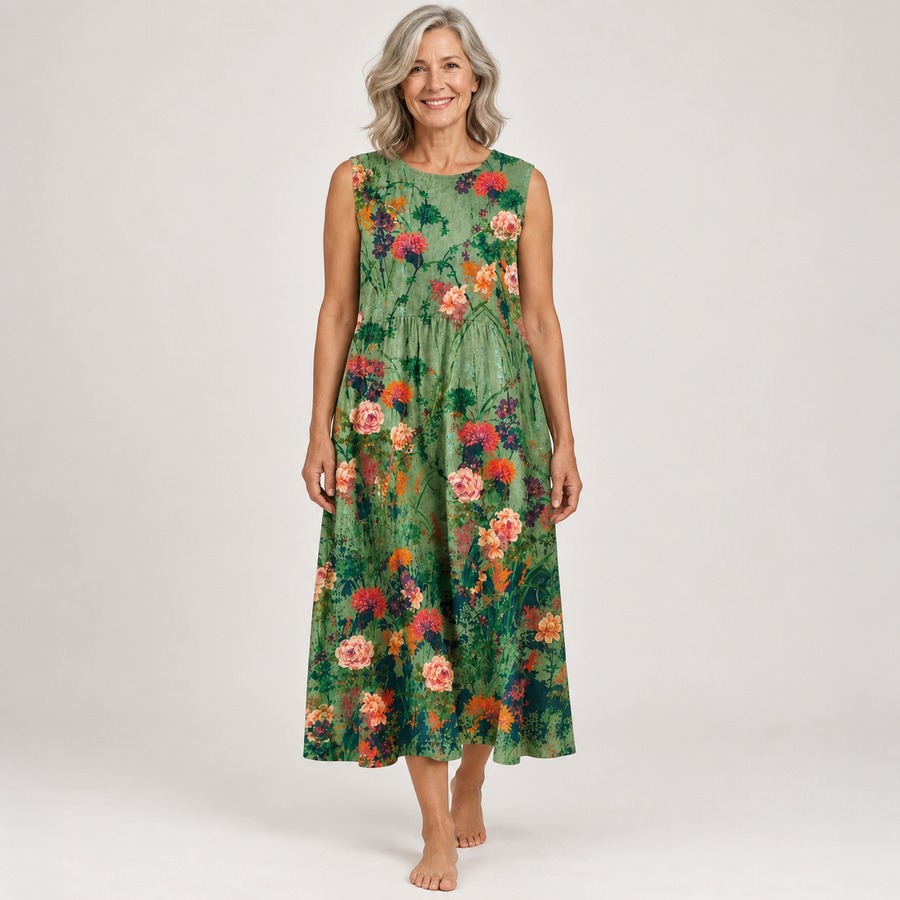 Sylvie | Artistic Relaxed Midi Dress