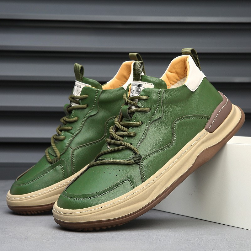 Marlow | Leather Comfort Trainers