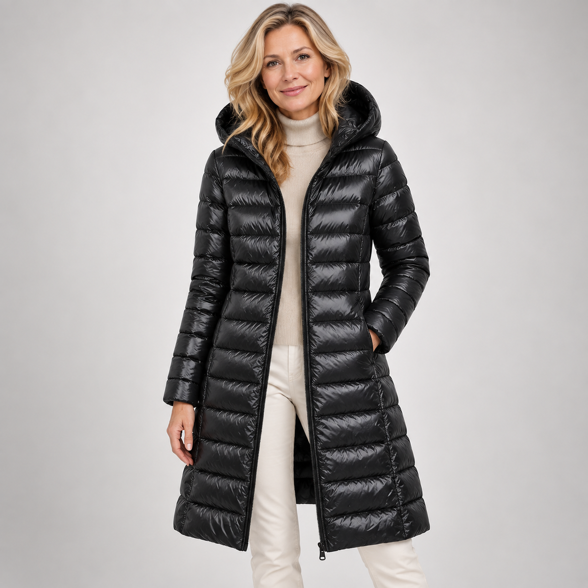 Sienna | Lightweight Longline Down Jacket