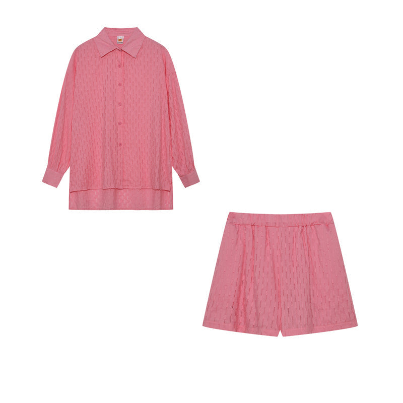 Elizabeth | Breezy Shirt And Shorts Set
