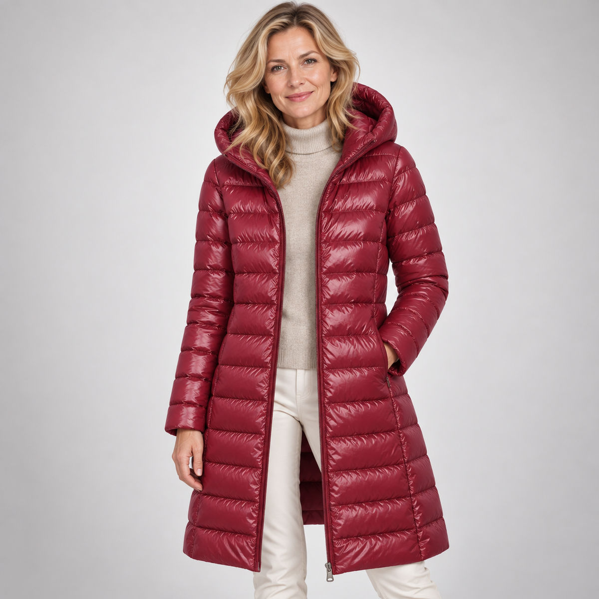 Sienna | Lightweight Longline Down Jacket