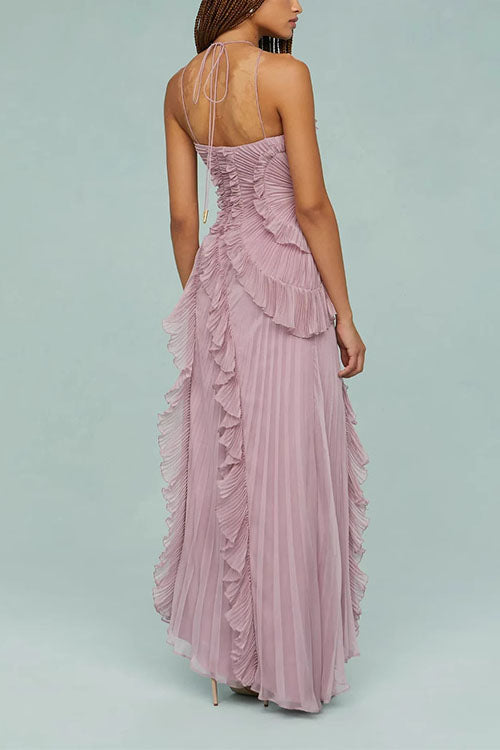 Rose Pleated Dress