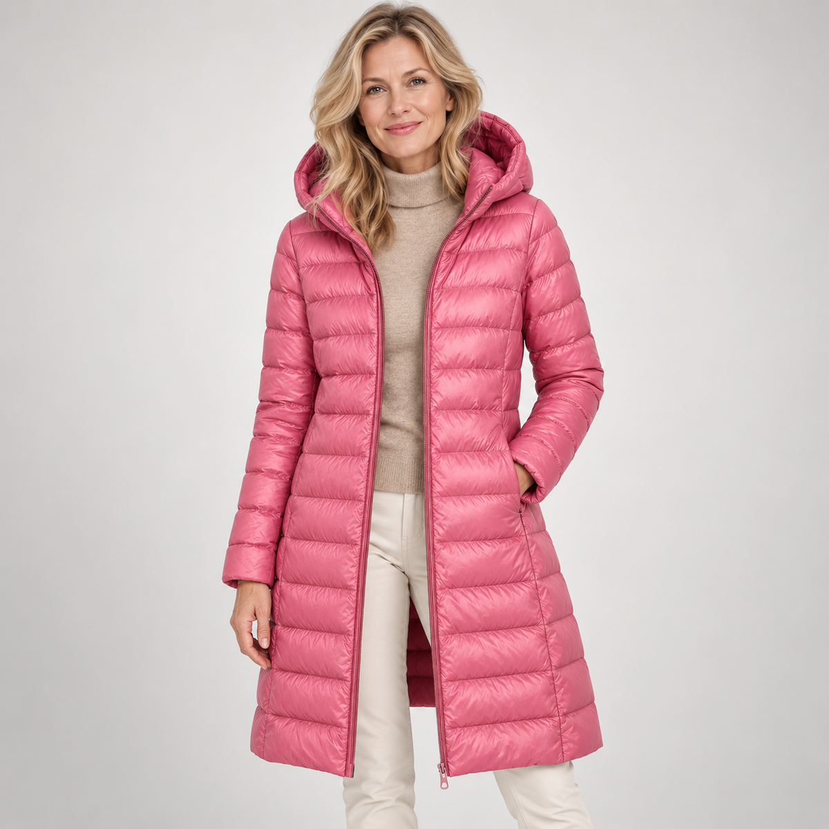 Sienna | Lightweight Longline Down Jacket