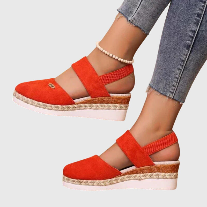 Robyn | Espadrille Strap Wedge Sandals