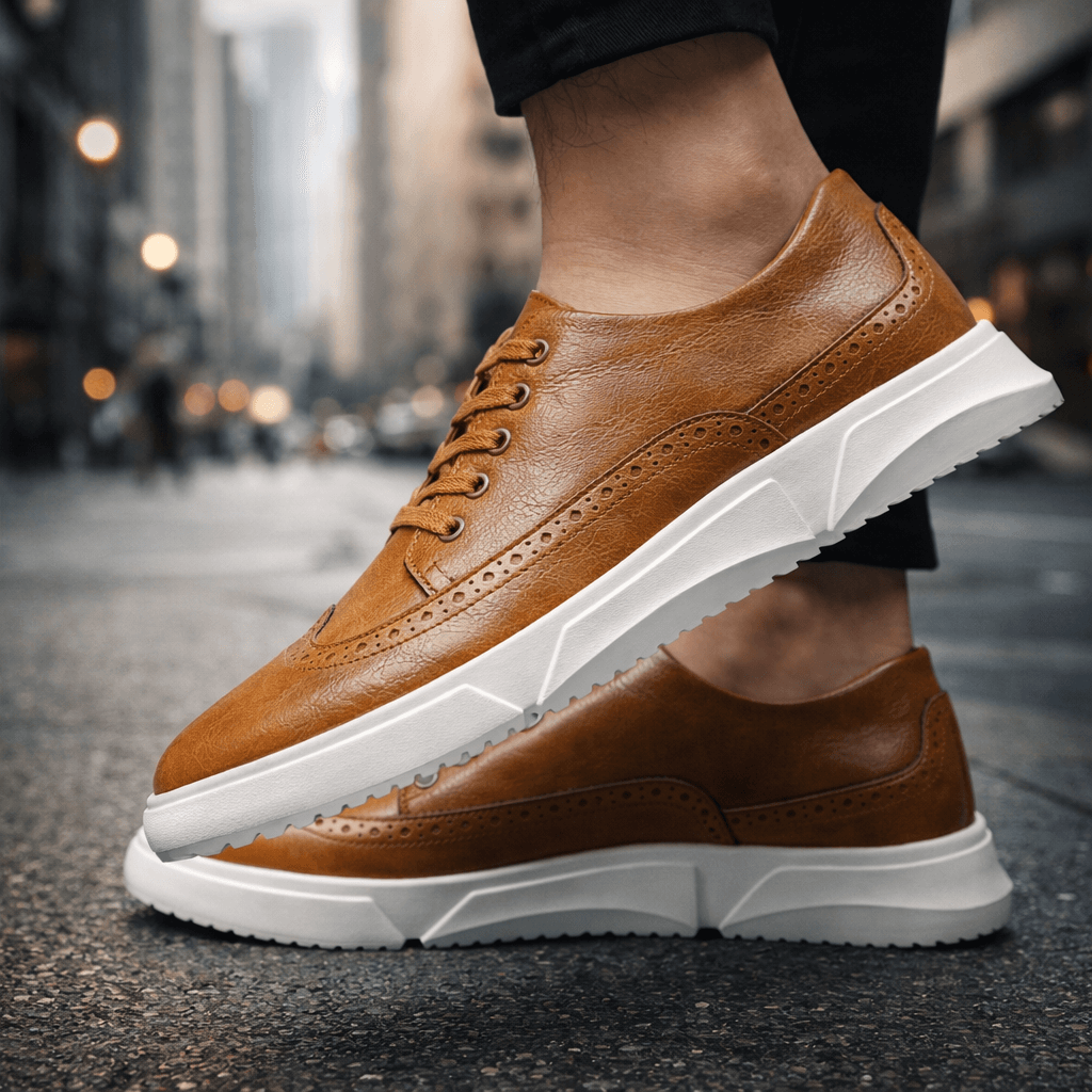 Dawson | Brogue Comfort Trainers