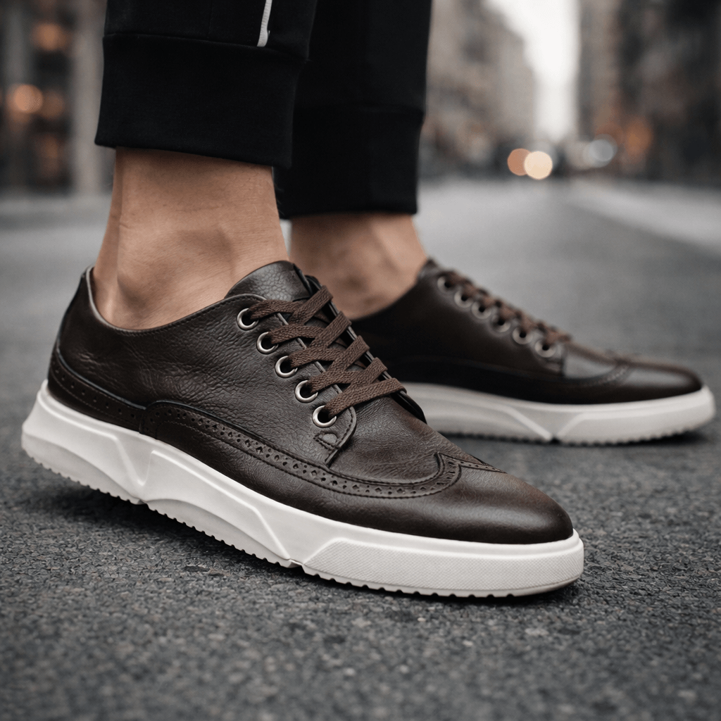 Dawson | Brogue Comfort Trainers