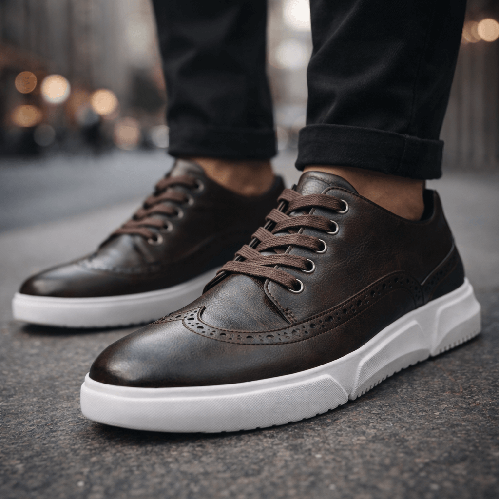 Dawson | Brogue Comfort Trainers