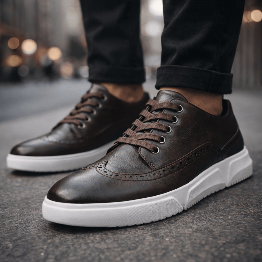 Dawson | Brogue Comfort Trainers