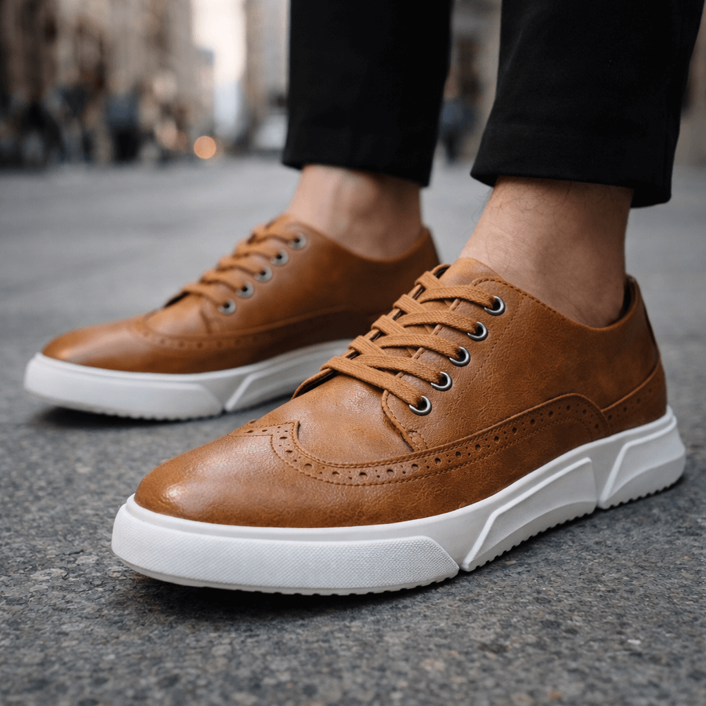 Dawson | Brogue Comfort Trainers