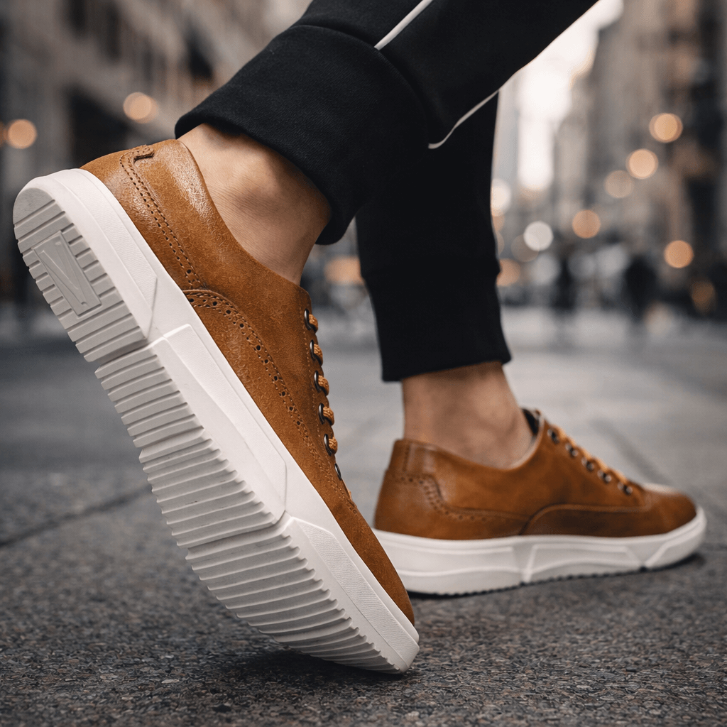 Dawson | Brogue Comfort Trainers