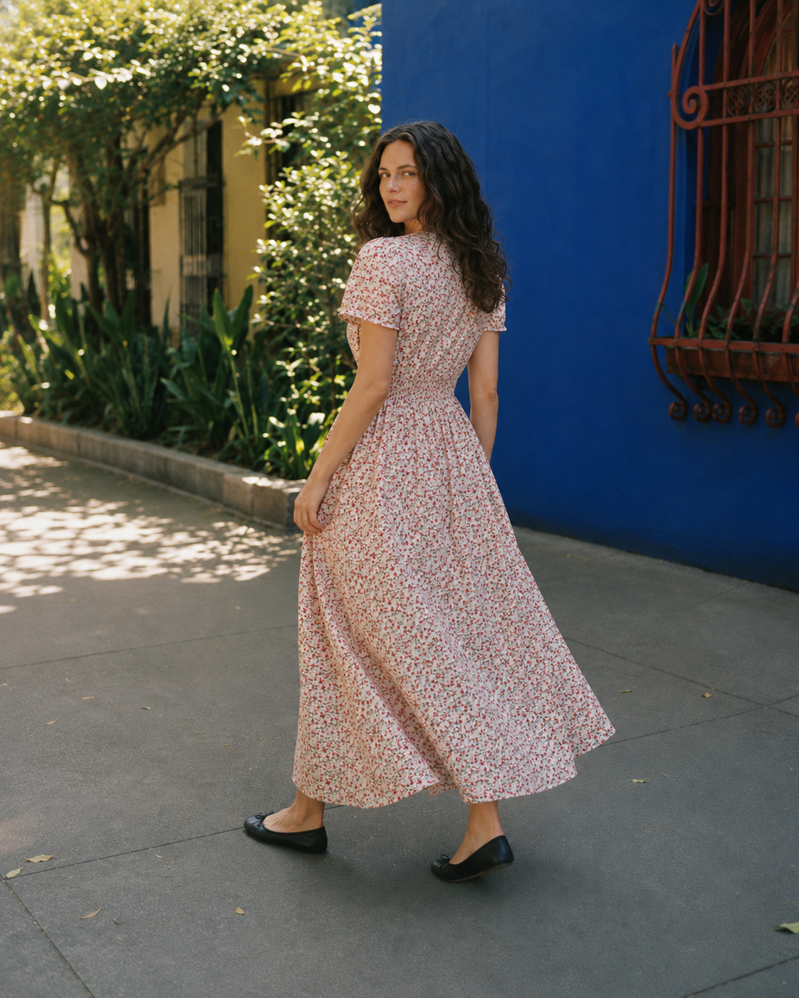 Elara | Floral Maxi Dress