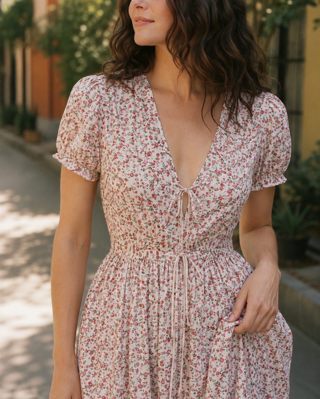 Elara | Floral Maxi Dress