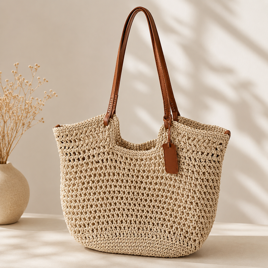 Clare | The Woven Crochet Tote Bag
