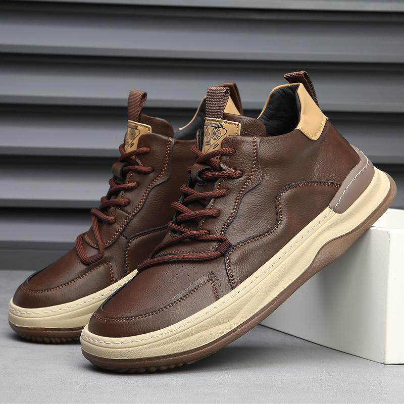 Marlow | Leather Comfort Trainers