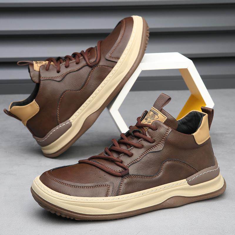 Marlow | Leather Comfort Trainers