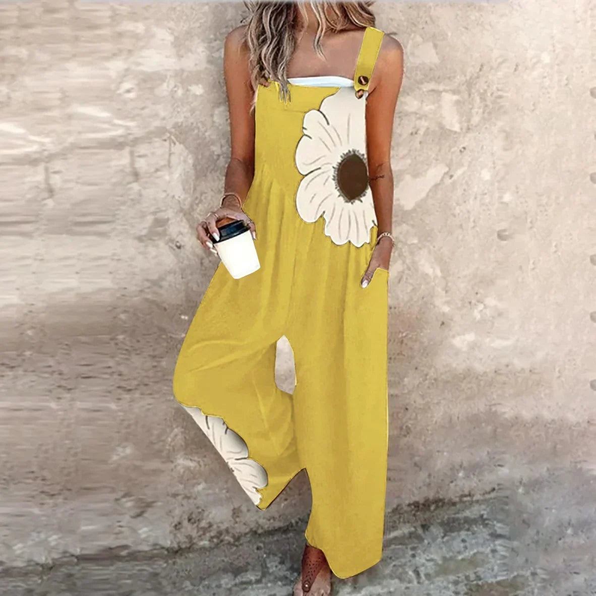 Heather | Relaxed Patterned Jumpsuit