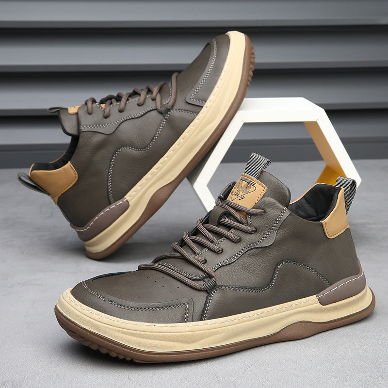 Marlow | Leather Comfort Trainers