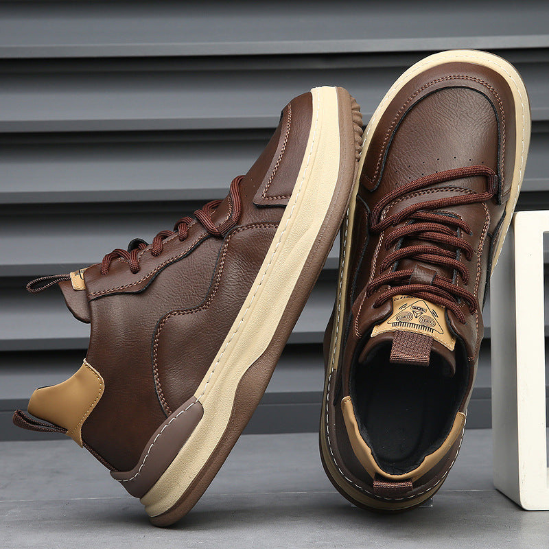 Marlow | Leather Comfort Trainers