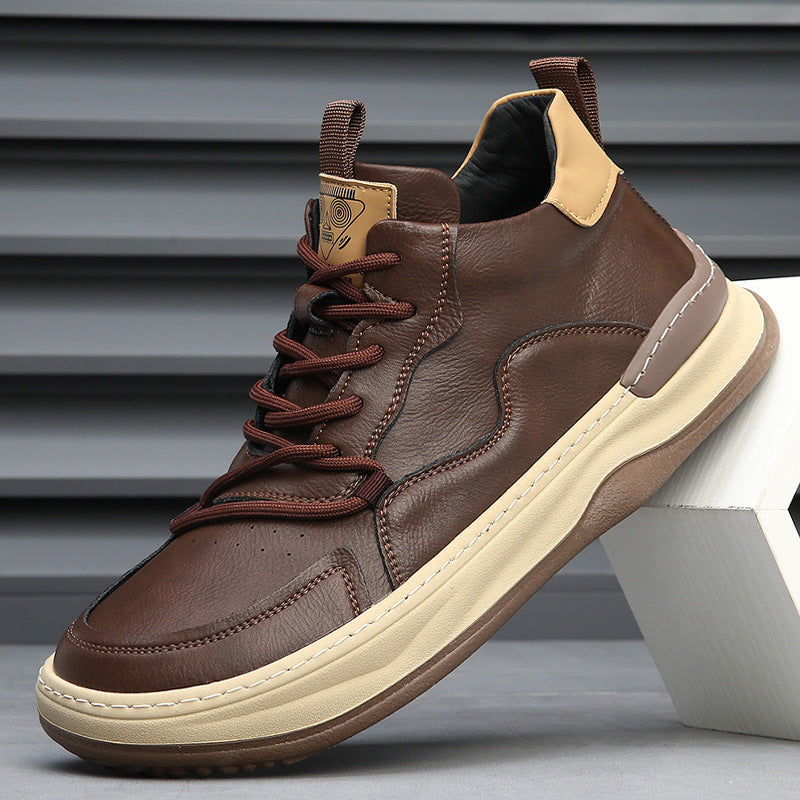 Marlow | Leather Comfort Trainers