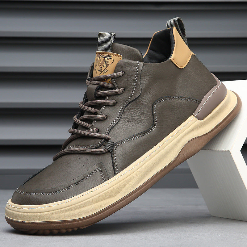 Marlow | Leather Comfort Trainers