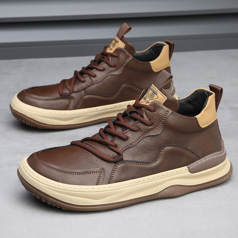 Marlow | Leather Comfort Trainers