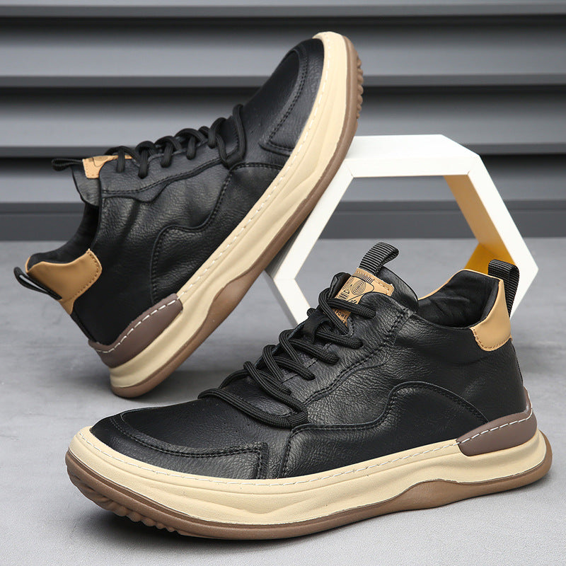 Marlow | Leather Comfort Trainers