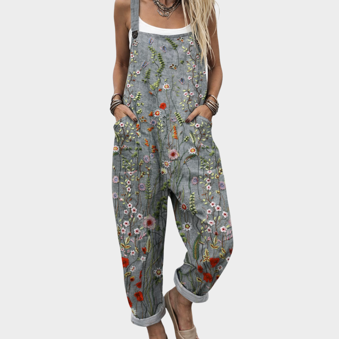 Norma | Relaxed Patterned Jumpsuit